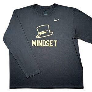 Nike Wake Forest Football TEAM ISSUED “MINDSET” Men’s Long Sleeve t-shirt 2XL